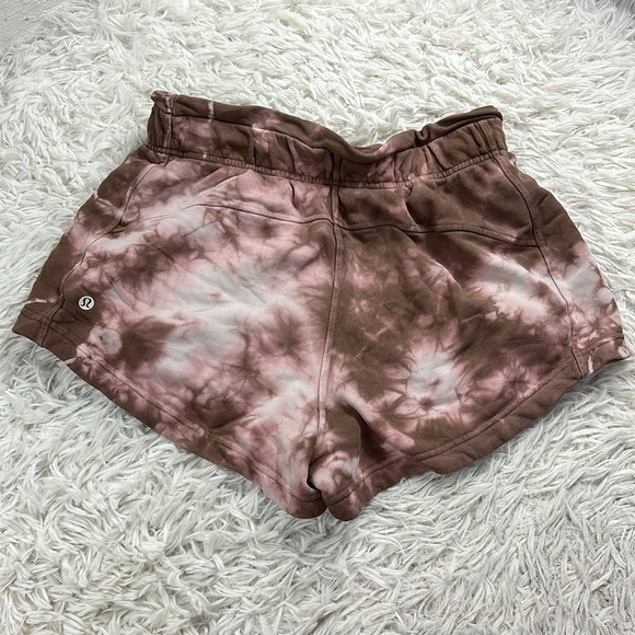 Lululemon Inner Glow Short 3" *Terry Marble Dye Silky French Press - Picture 4 of 5